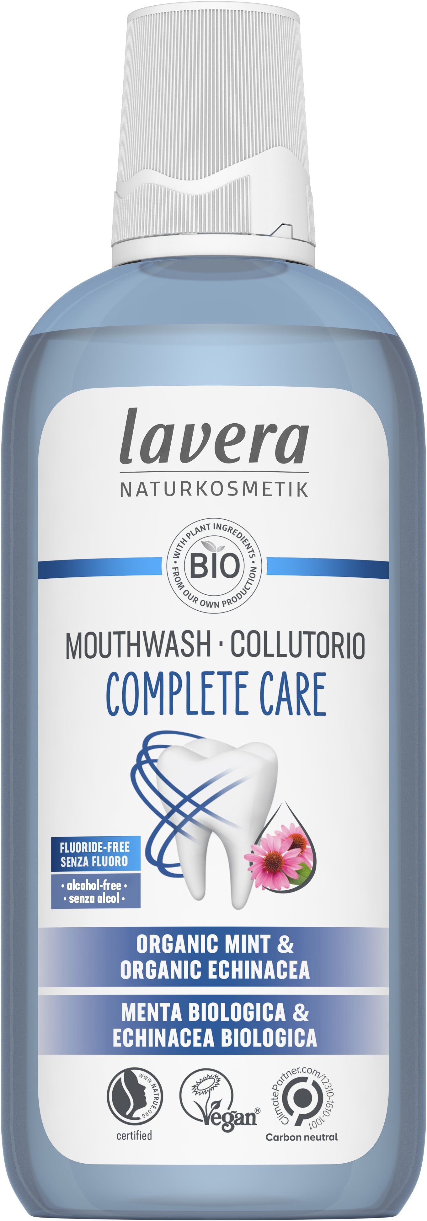 Lavera Mouthwash Complete Care Fluoride-Free
