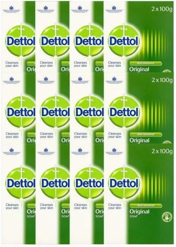 12 x Dettol Twin Pack Anti-Bacterial Soap100g each