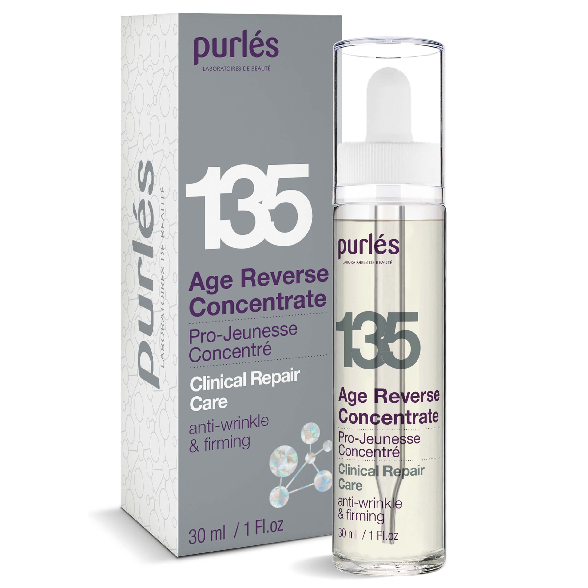 Purles 135 Clinical Repair Care Age Reverse Concentrate Anti Wrinkle & Firming 30ml-30ml