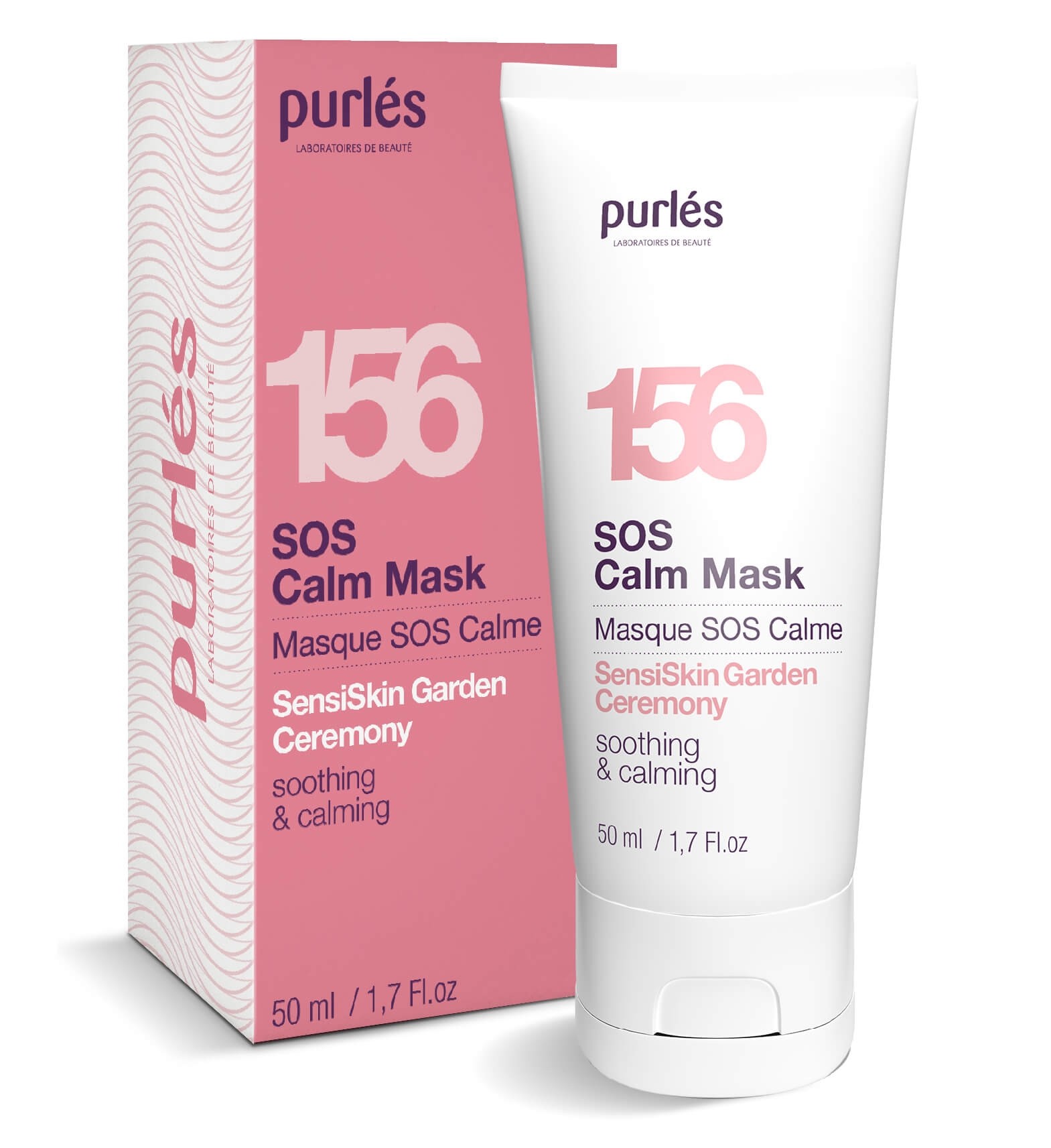 Purles 156 SensiSkin Garden Ceremony Sos Calm Mask Soothing & Calming For Post Treatment Recovery 50ml