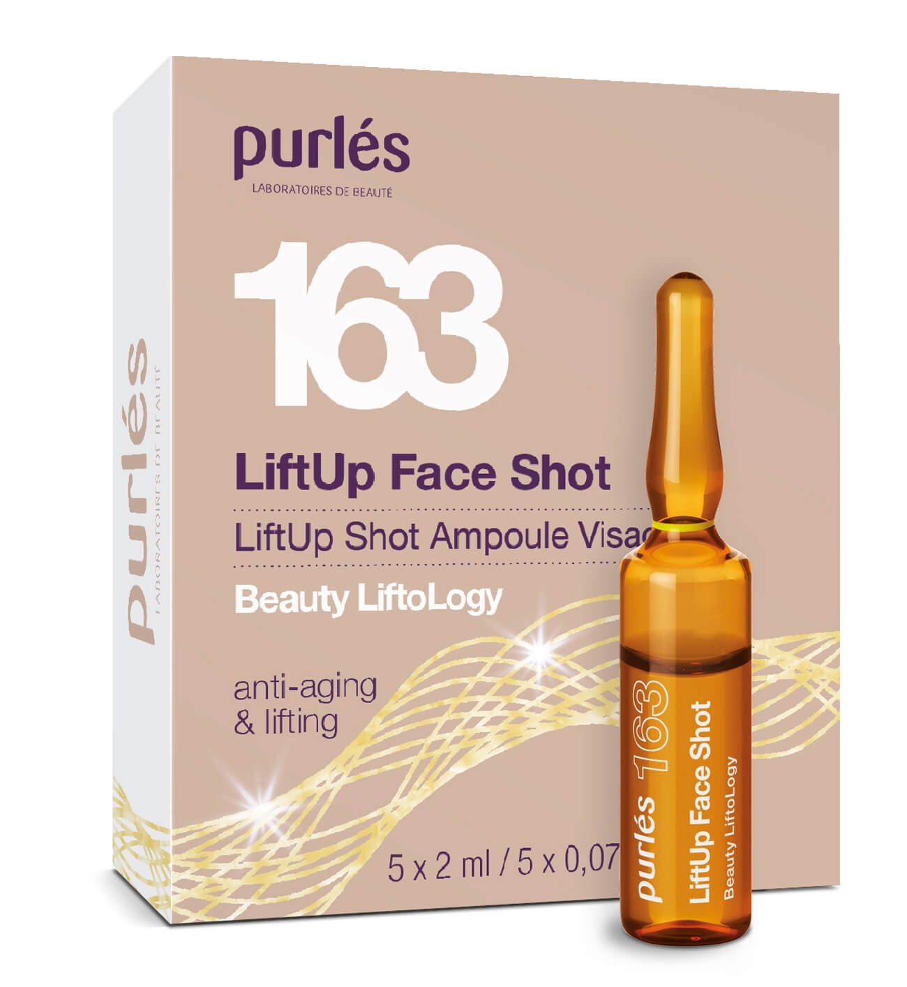 Purles 163 Beauty Liftology Liftup Face Shot Anti Aging Lifting Treatment 5x2ml
