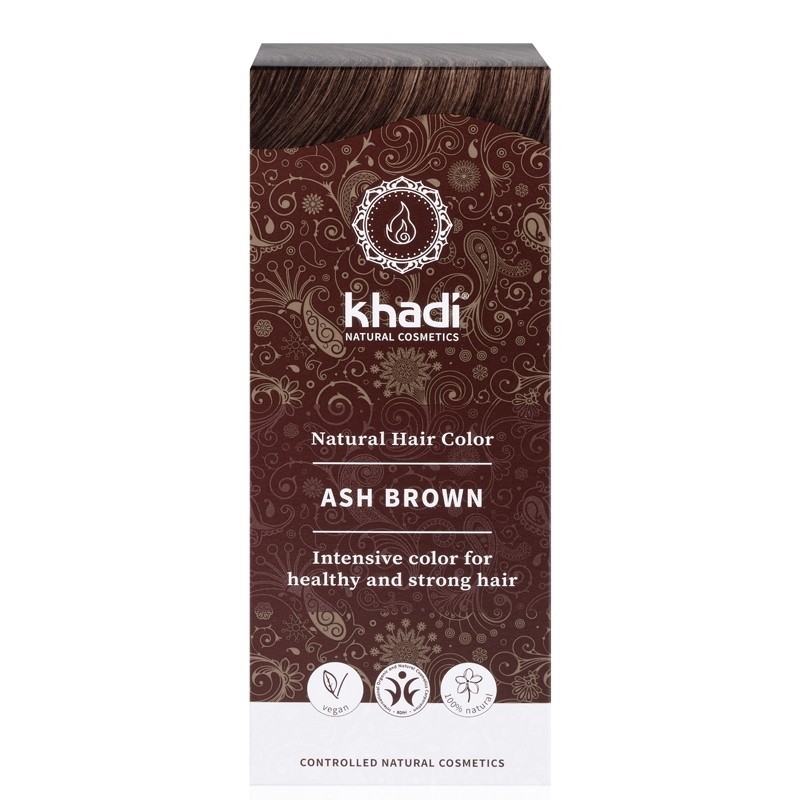 Khadi Herbal Hair Colour Ash Brown 
