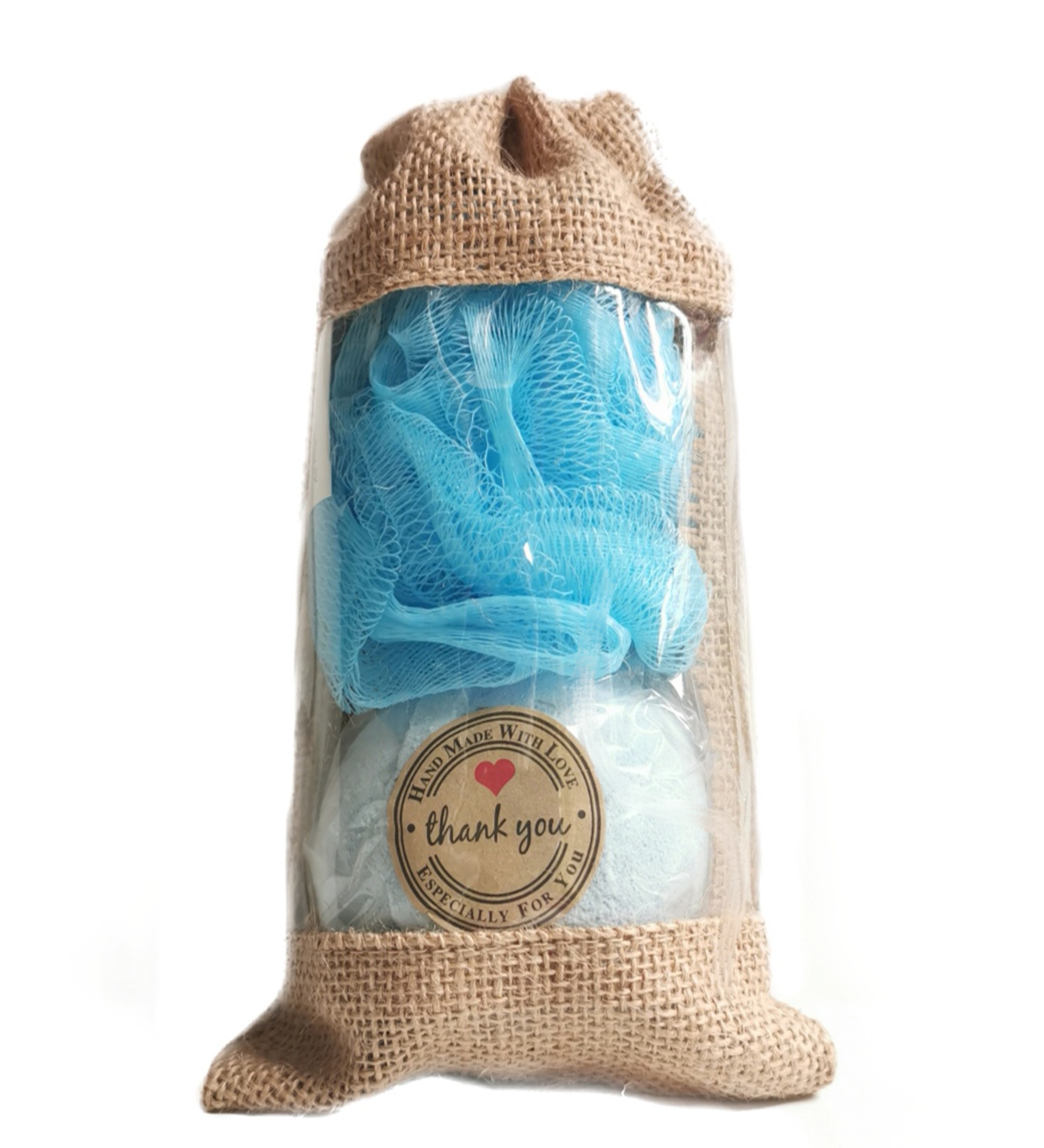 Vanilla Bath Bomb Exfoliating Gift Set