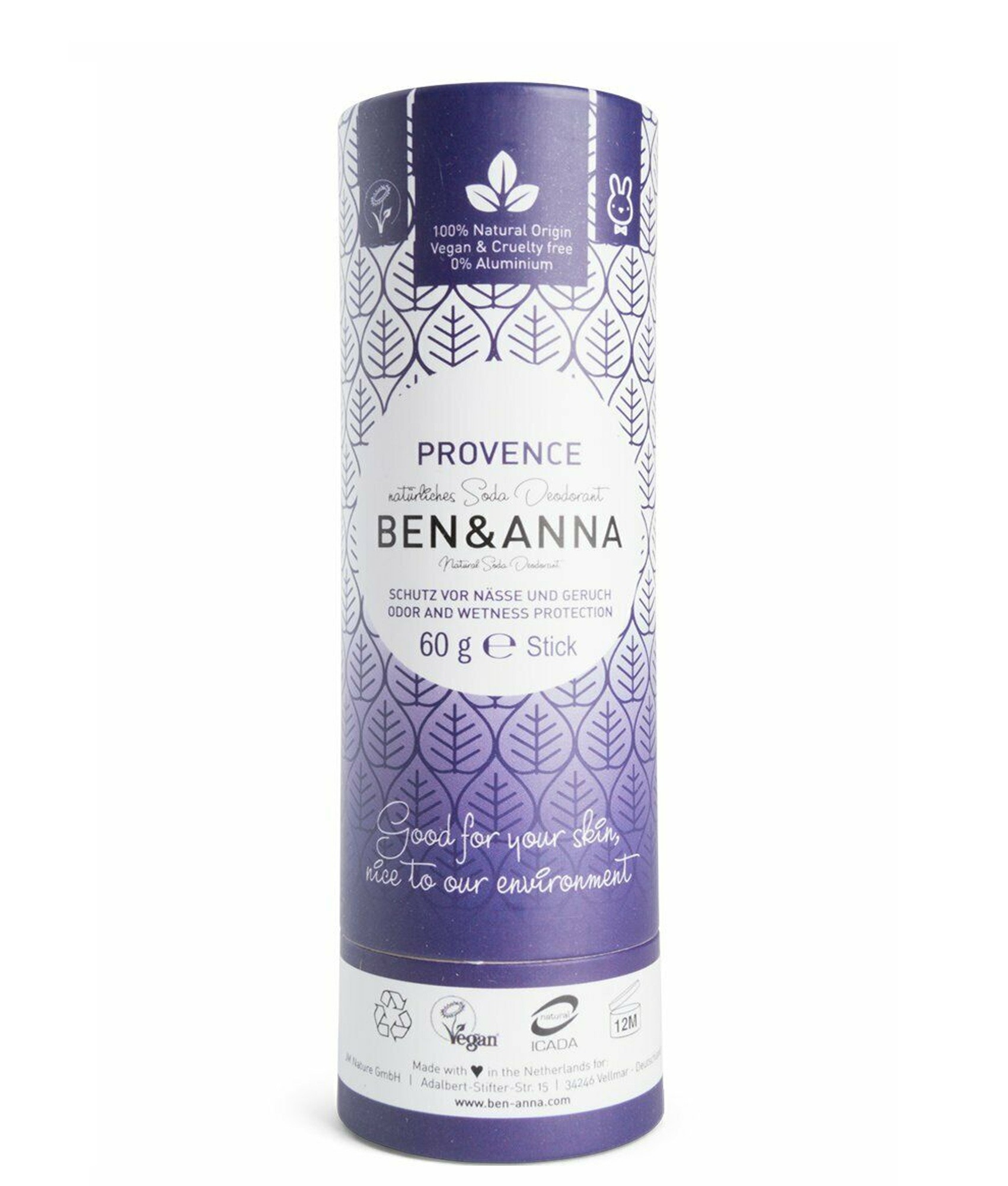 Ben & Anna Natural Deodorant Stick Provence 