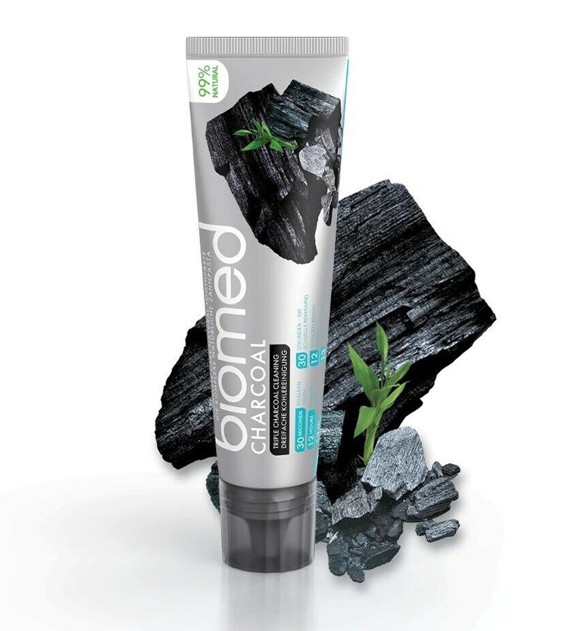 Splat Biomed Toothpaste Charcoal Fluoride Free 