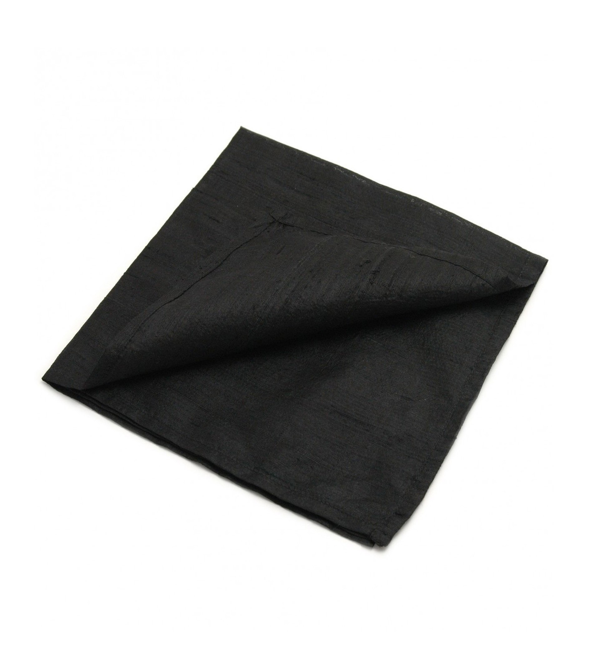 Large 100% Silk Reading Cloth Black