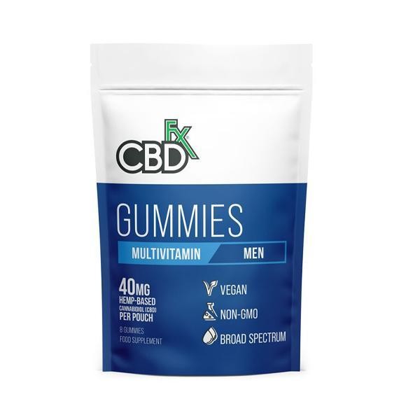CBDFX Multivitamin Men's Gummies 40mg 8ct