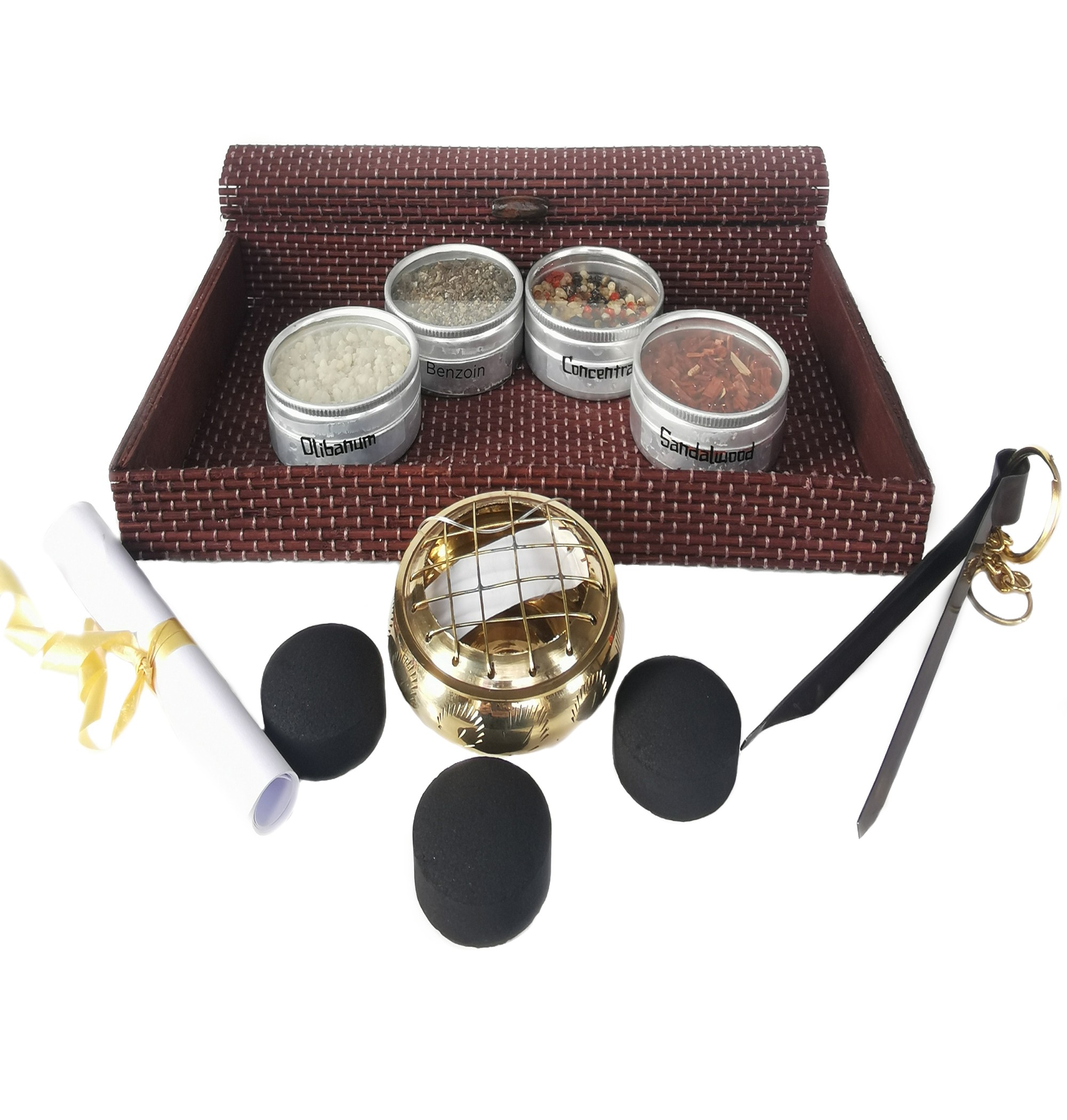 Incense Complete Resin Gift Set 