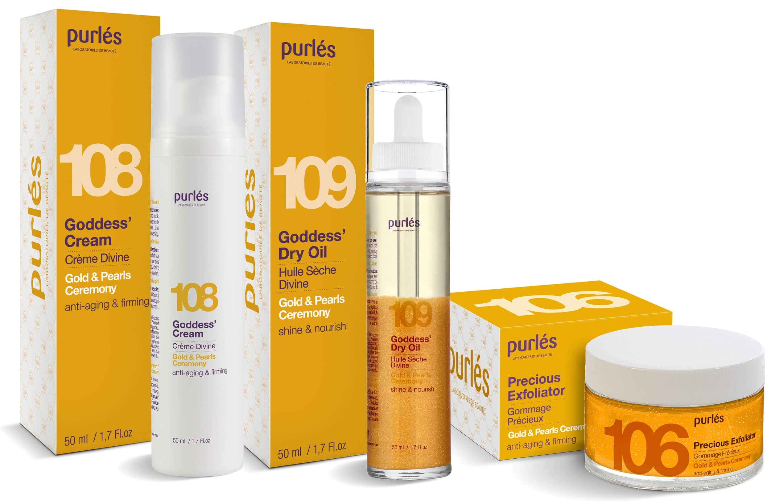 Purles 106 Gold & Pearls Ceremony Anti-ageing Set 