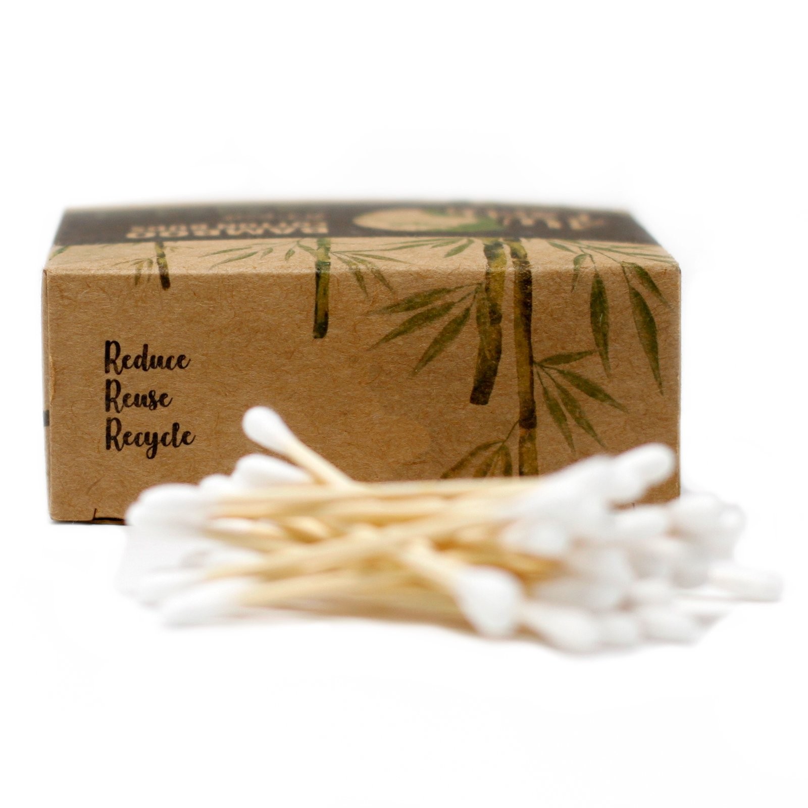 Sustainable Plastic Free Bamboo Cotton Buds