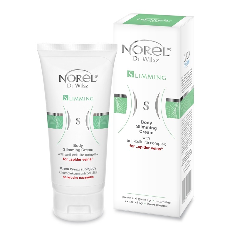 Norel Body Slimming Cream Anti-Cellulite Complex Spider Veins 200ml