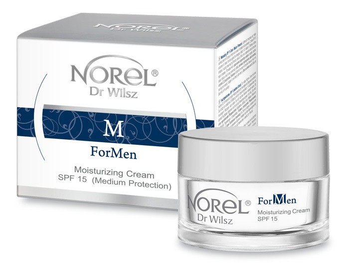 Norel Men Moisturising Cream SPF 15 Medium Protection 50ml