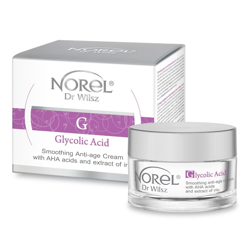 Norel Glycolic Acid Smoothing Anti-Age Cream AHA Acids 