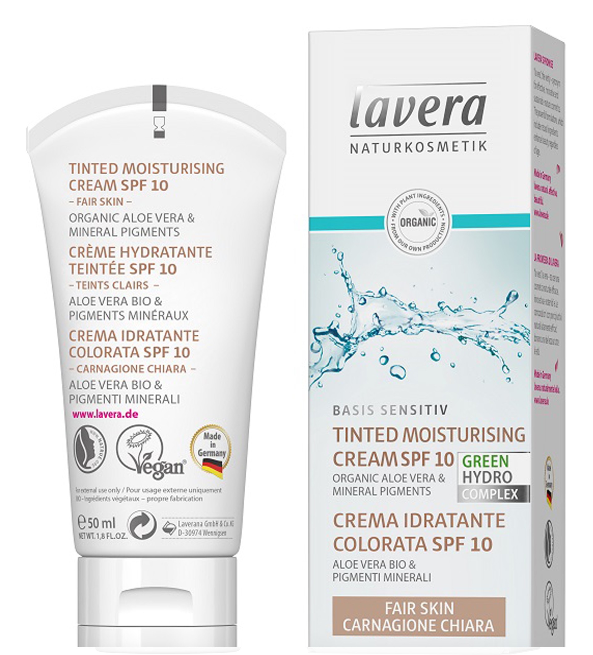 Lavera Tinted Moisturising Cream SPF10 
