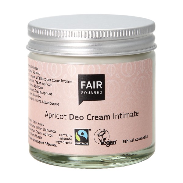 Fair Squared Zero Waste Intimate Deodorant Cream (Apricot) 