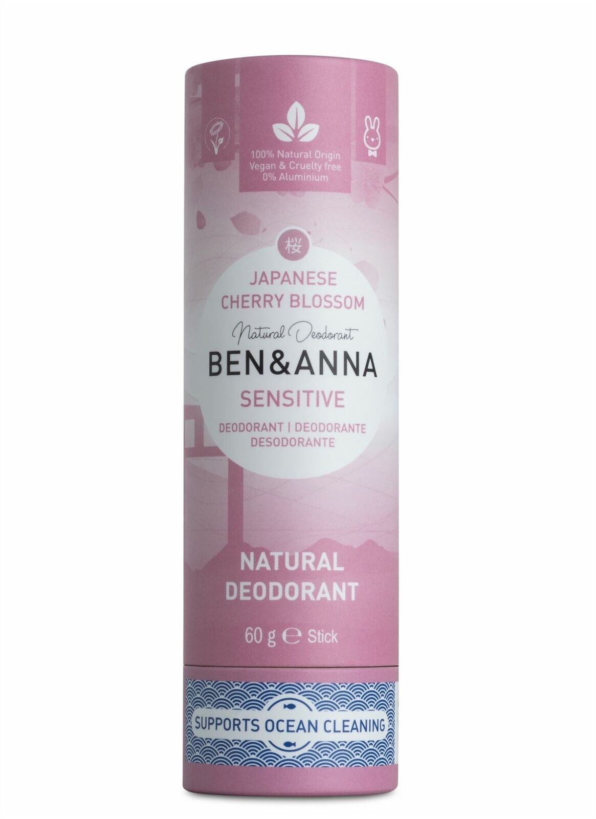 Ben & Anna Deodorant Sensitive Japanese Blossom 