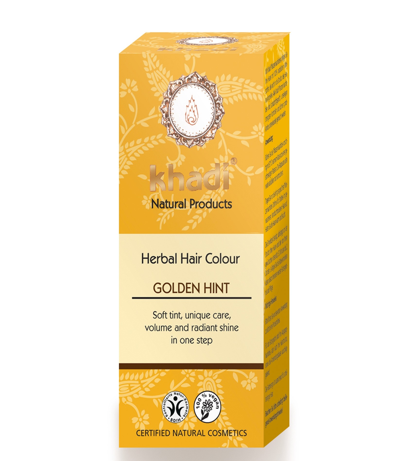 Khadi Herbal Hair Colour Golden Hint Blonde