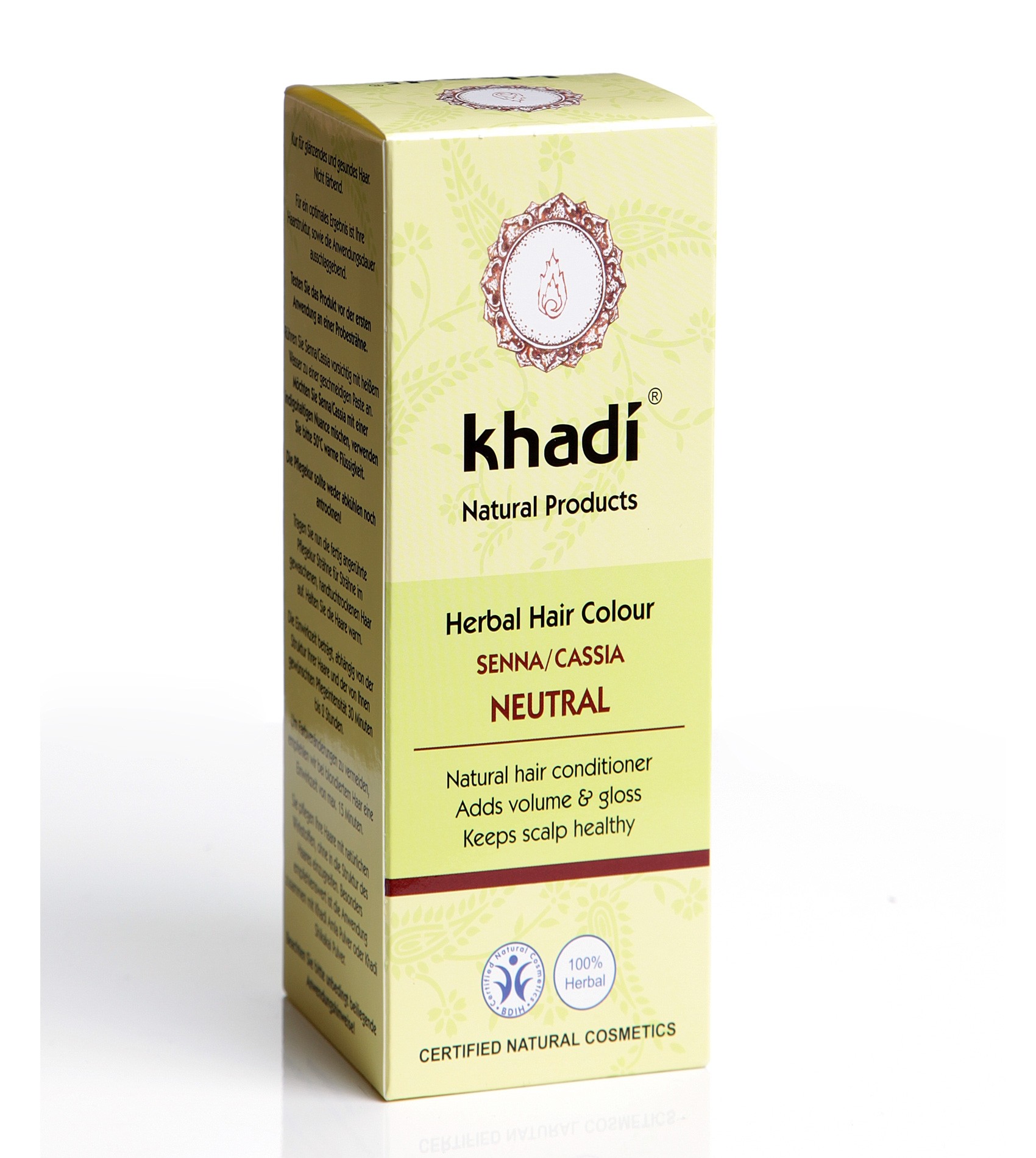 Khadi, Herbal Hair Colour Senna & Cassia Neutral,100g