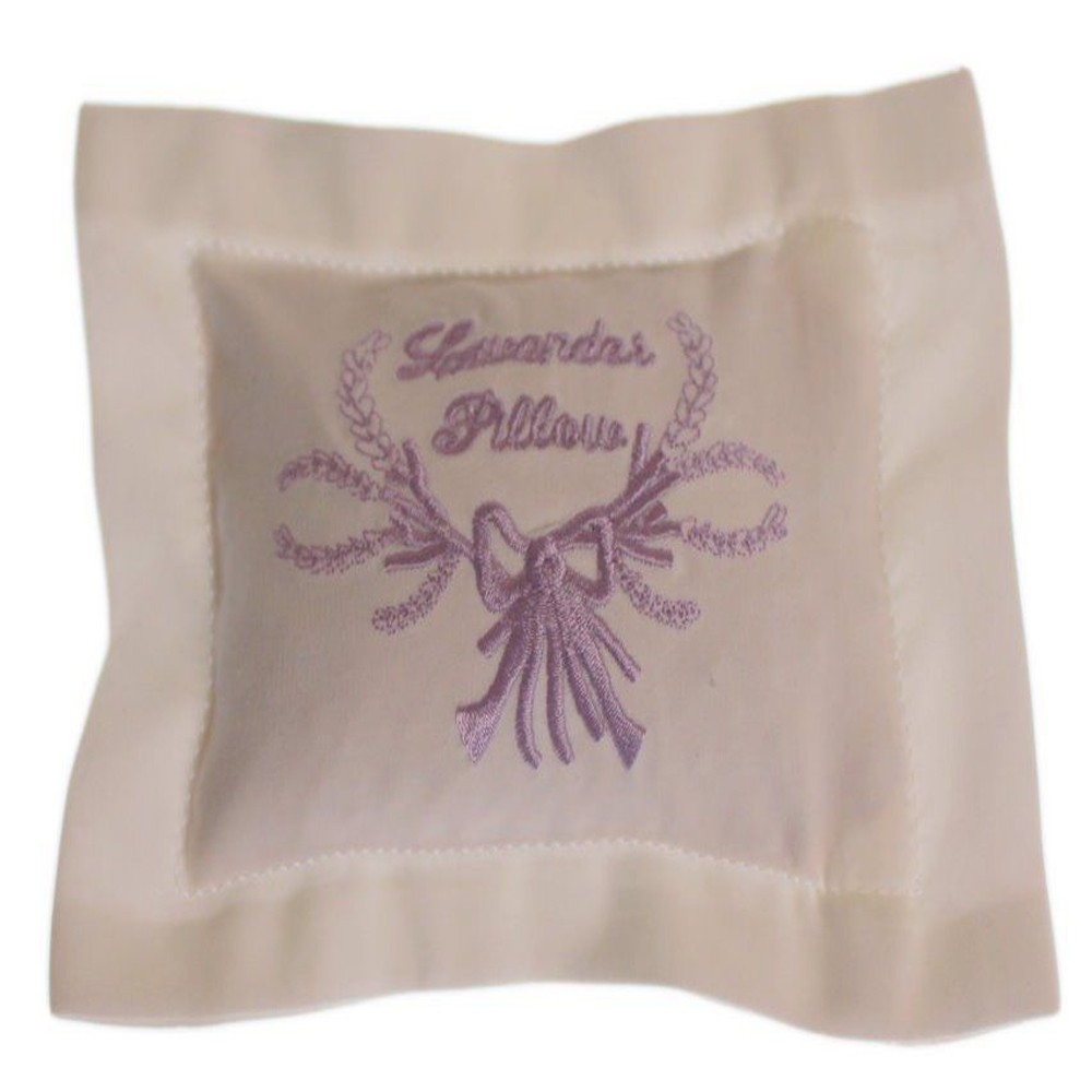 Cotton Pillow Pouch Filled with Lavender 