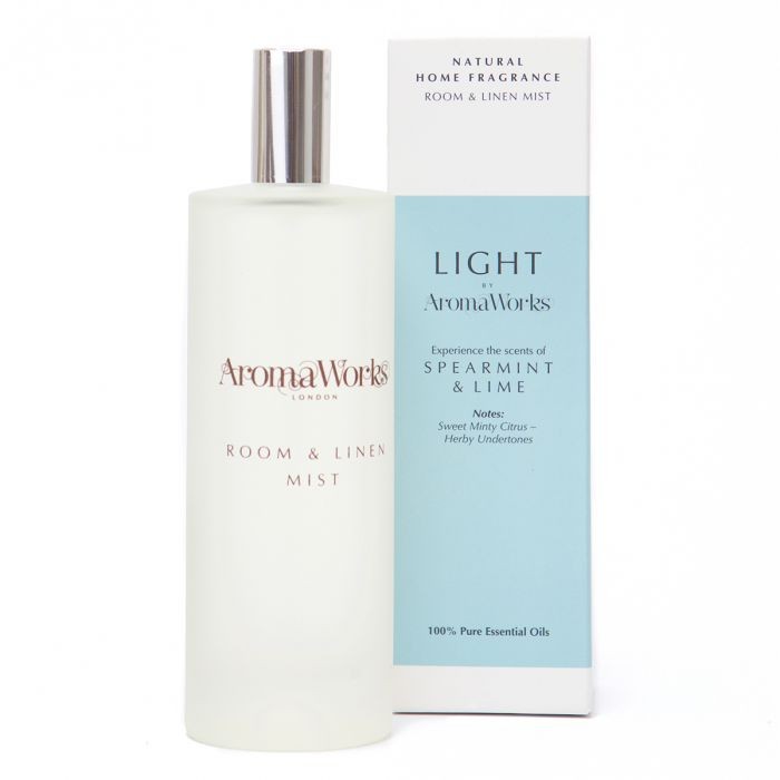 AromaWorks Light Room Mist Spearmint & Lime