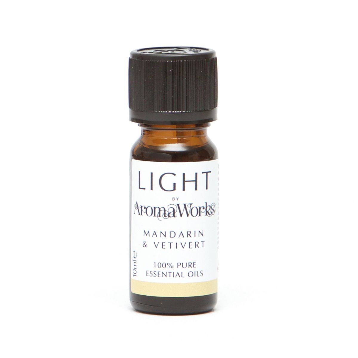 Aromaworks Light Range Mandarin & Vetivert Essential Oil 10ml