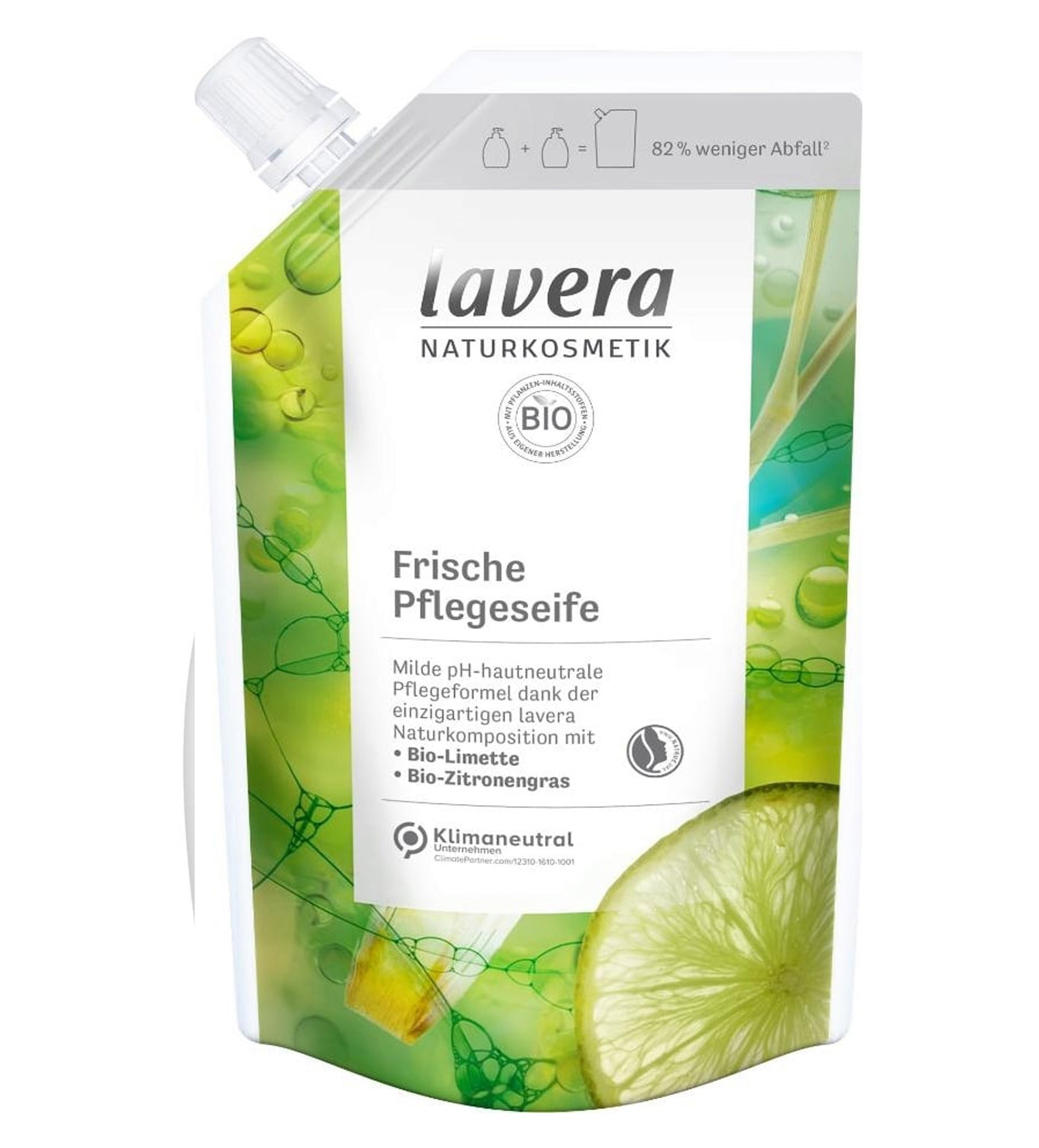 Lavera Lime Care Organic Hand Wash Refill