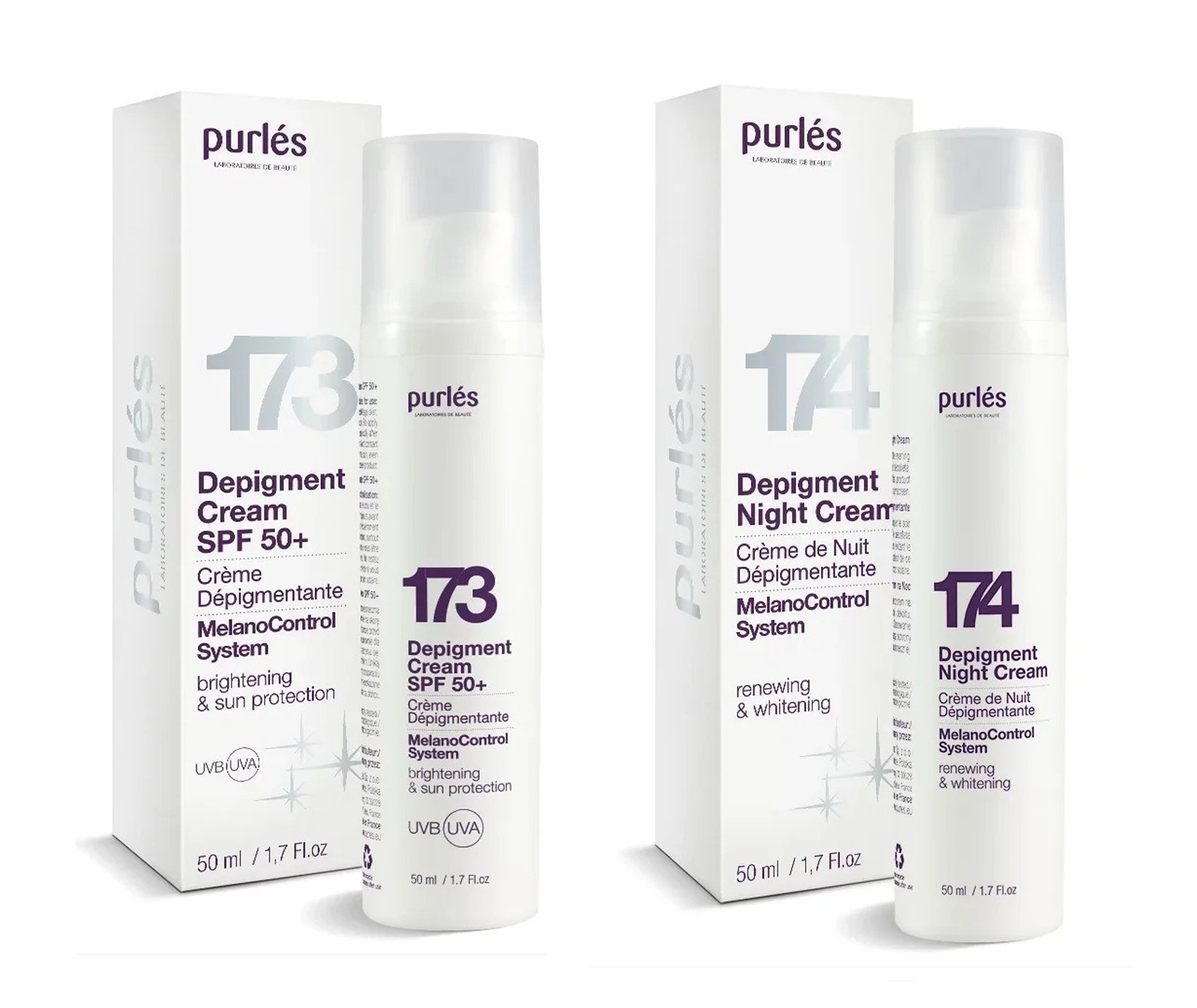 Purles 173-174 MelanoControl System Depigmenting Set