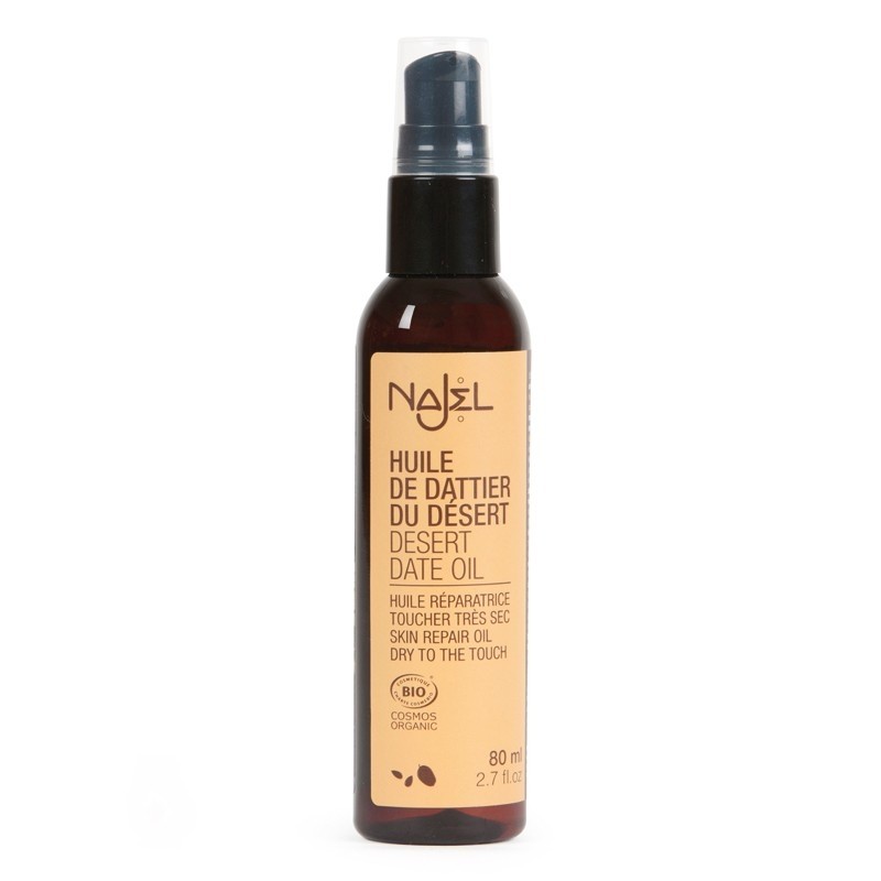 Najel Desert Date Oil Certified Organic Dry Skin & Brittle Hair
