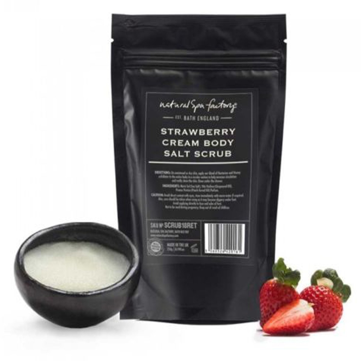 Natural Spa Factory Strawberry & Cream Body Scrub 