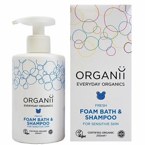 Organii Fresh Foam Bath & Shampoo Babies & Children 