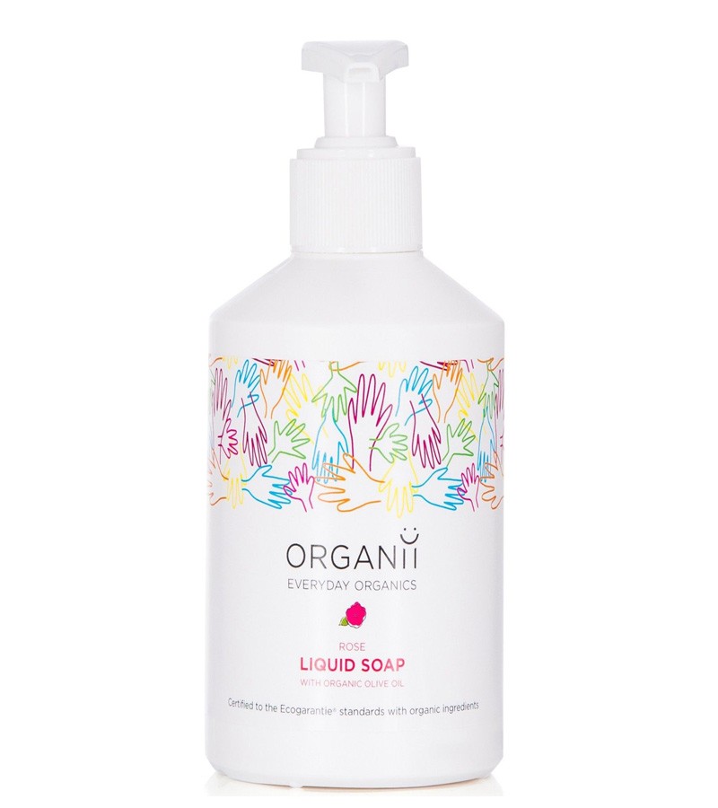 Organii Organic Liquid Soap Rose