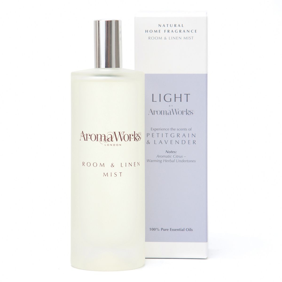 Aromaworks Light Petitgrain & Lavender Room Mist