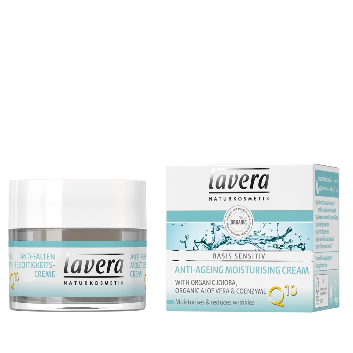 Lavera Basis Anti Ageing Moisturiser Cream with Q10 