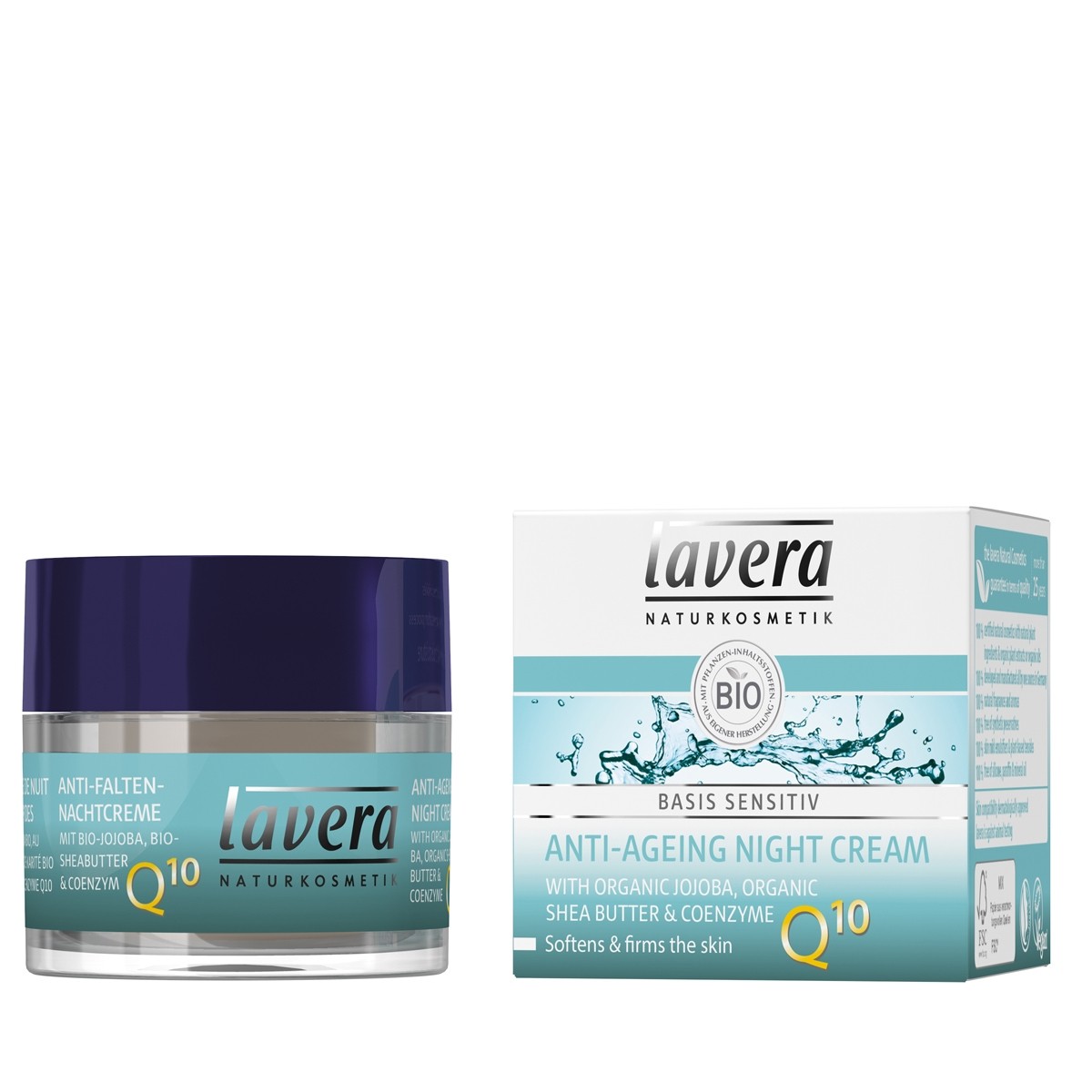 Lavera Basis Anti Ageing Night Cream Q10 Basis Sensitive