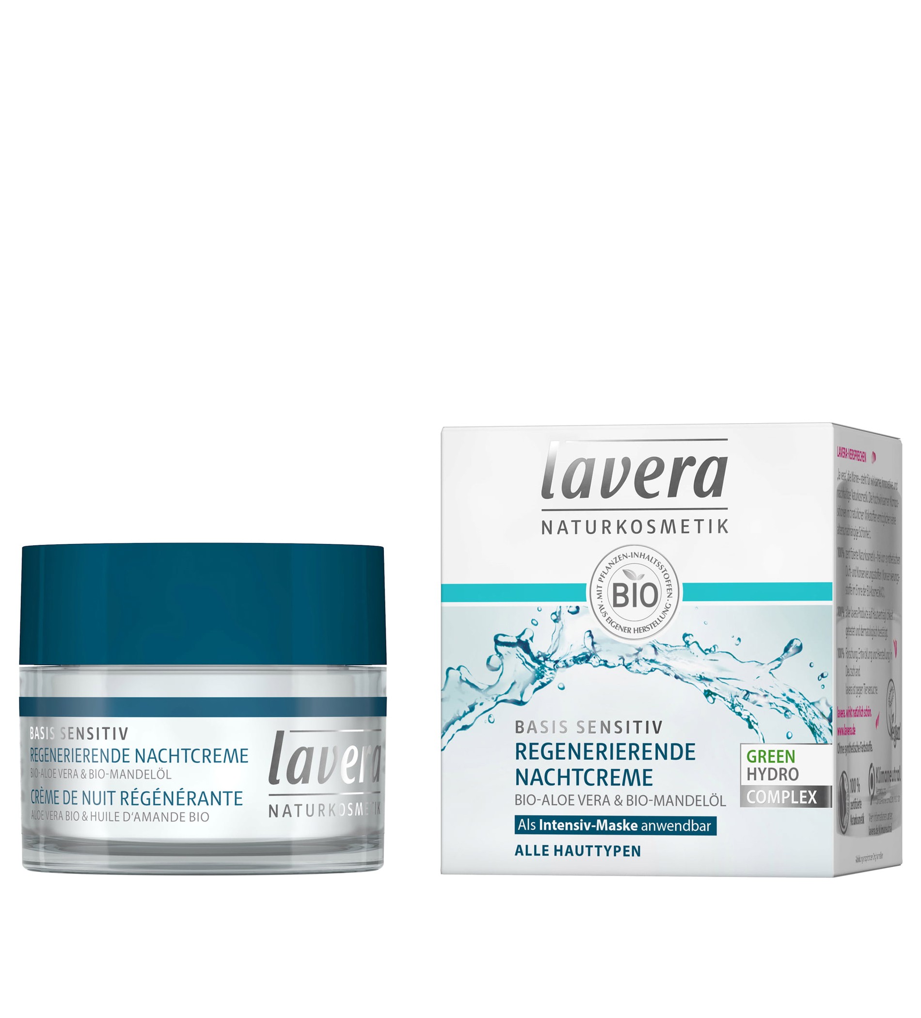 Lavera Basis Sensitiv Regenerating Night Cream 