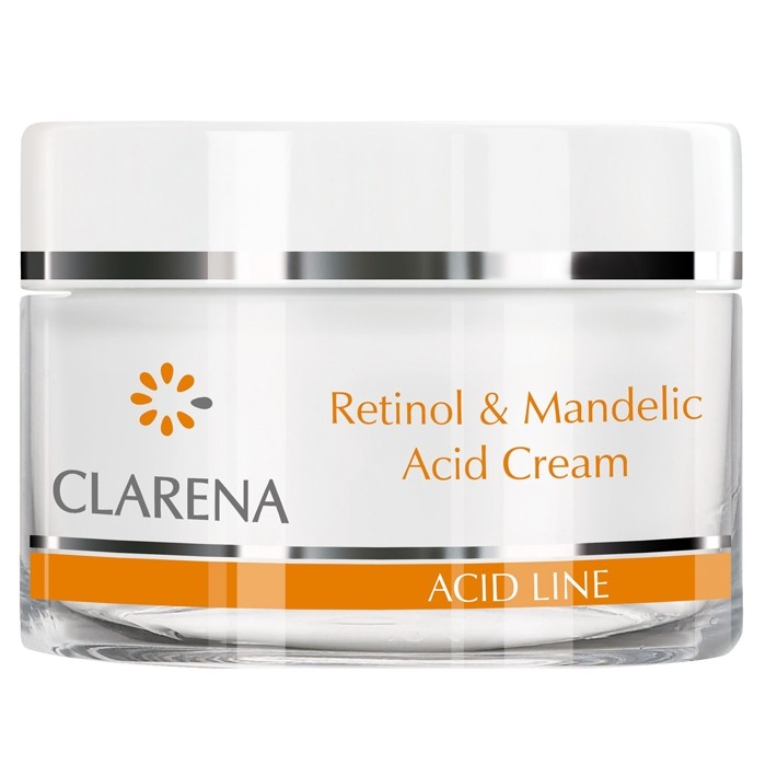 Clarena Retinol & Mandelic Acid Wrinkle Brightening Night Cream 50ml