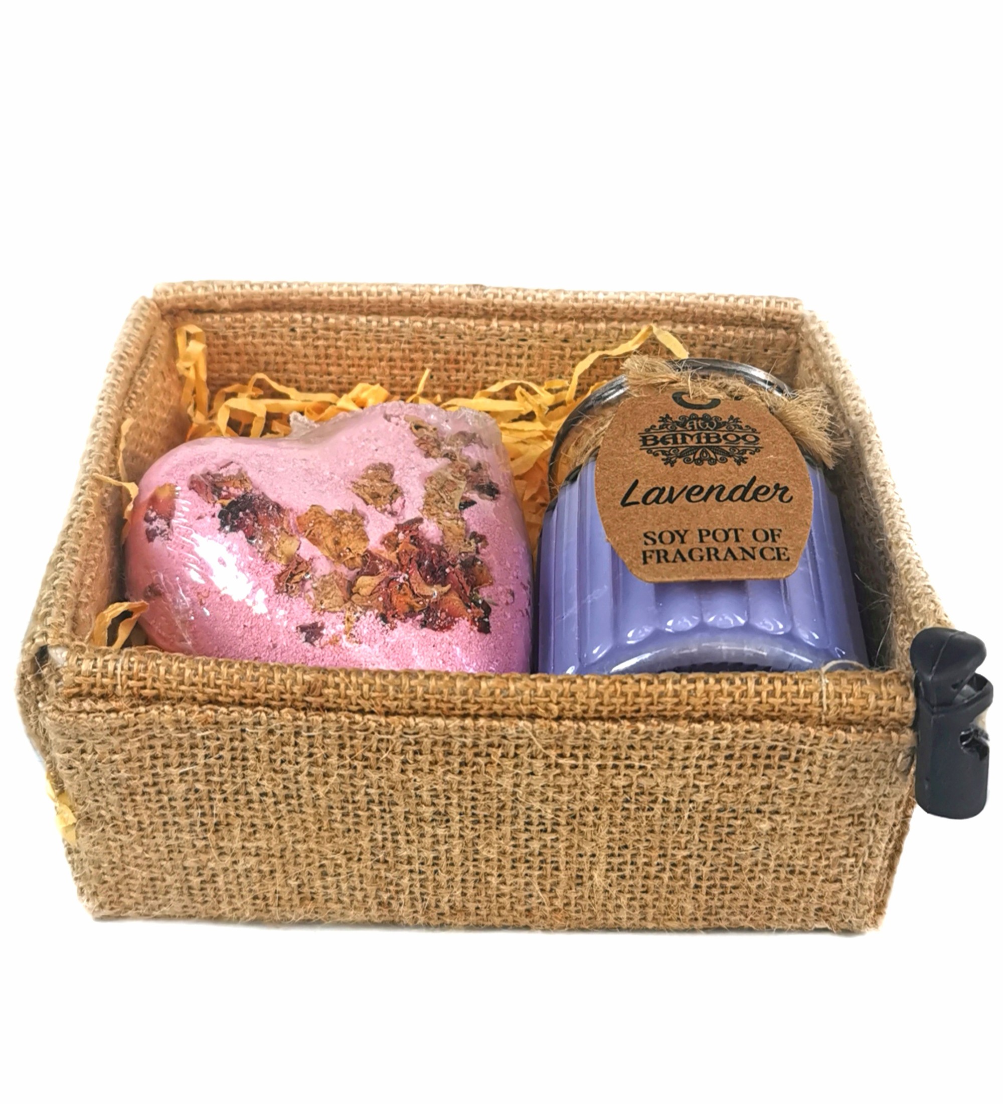  Lavender & Rose Petals Bath Spa Gift Set