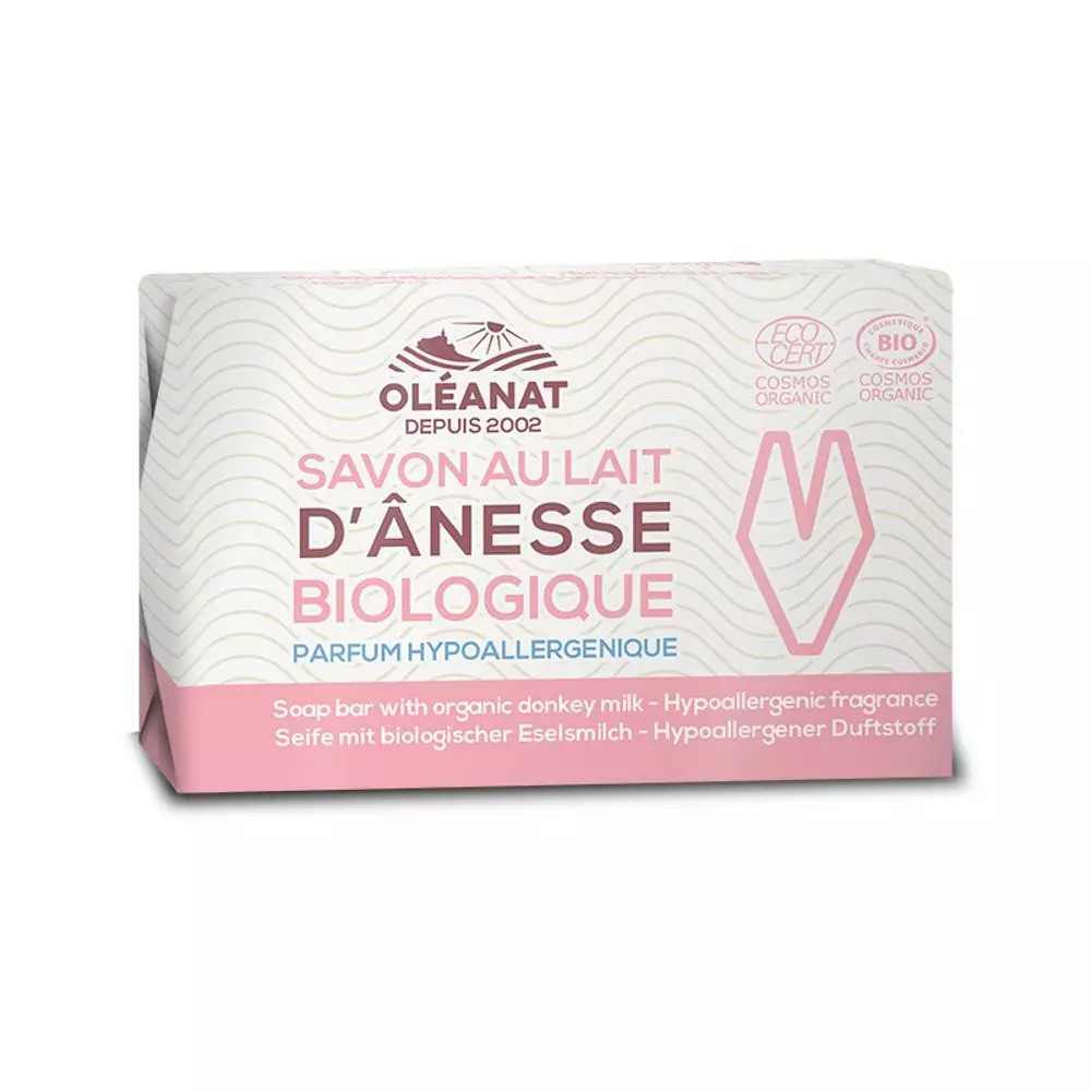 Oléanat Organic Donkey Milk Soap Hypoallergenic