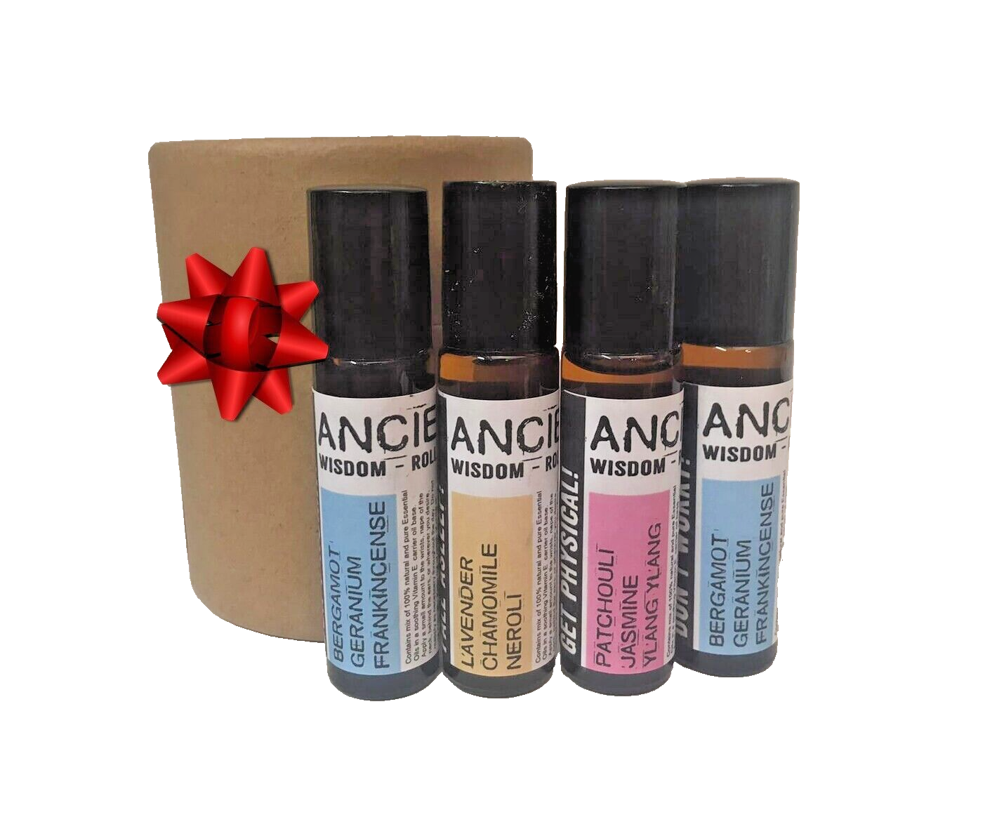 Aromatherapy Roll-On Essential Oils Perfume Gift Set