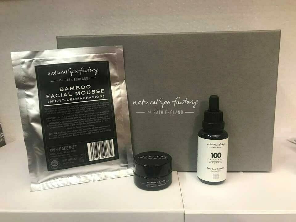Natural Spa Factory Skincare Care Gift Set