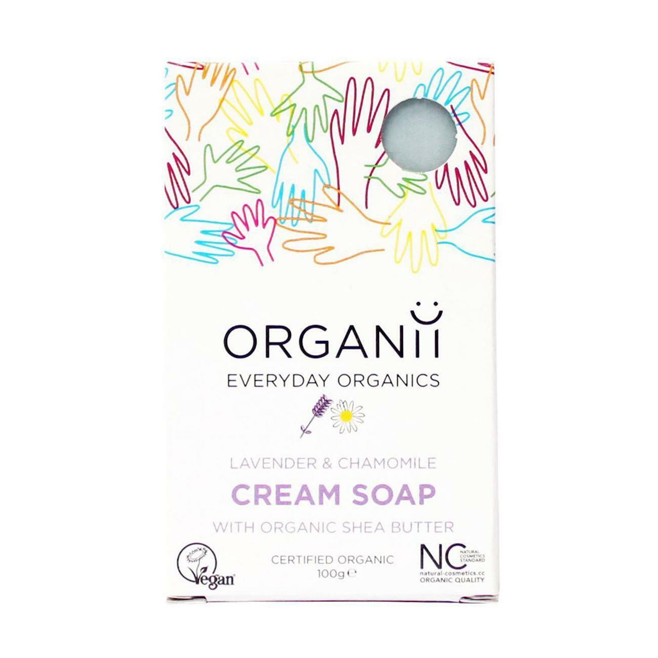 Organii Organic Almond & Avocado Cream Soaps 100g