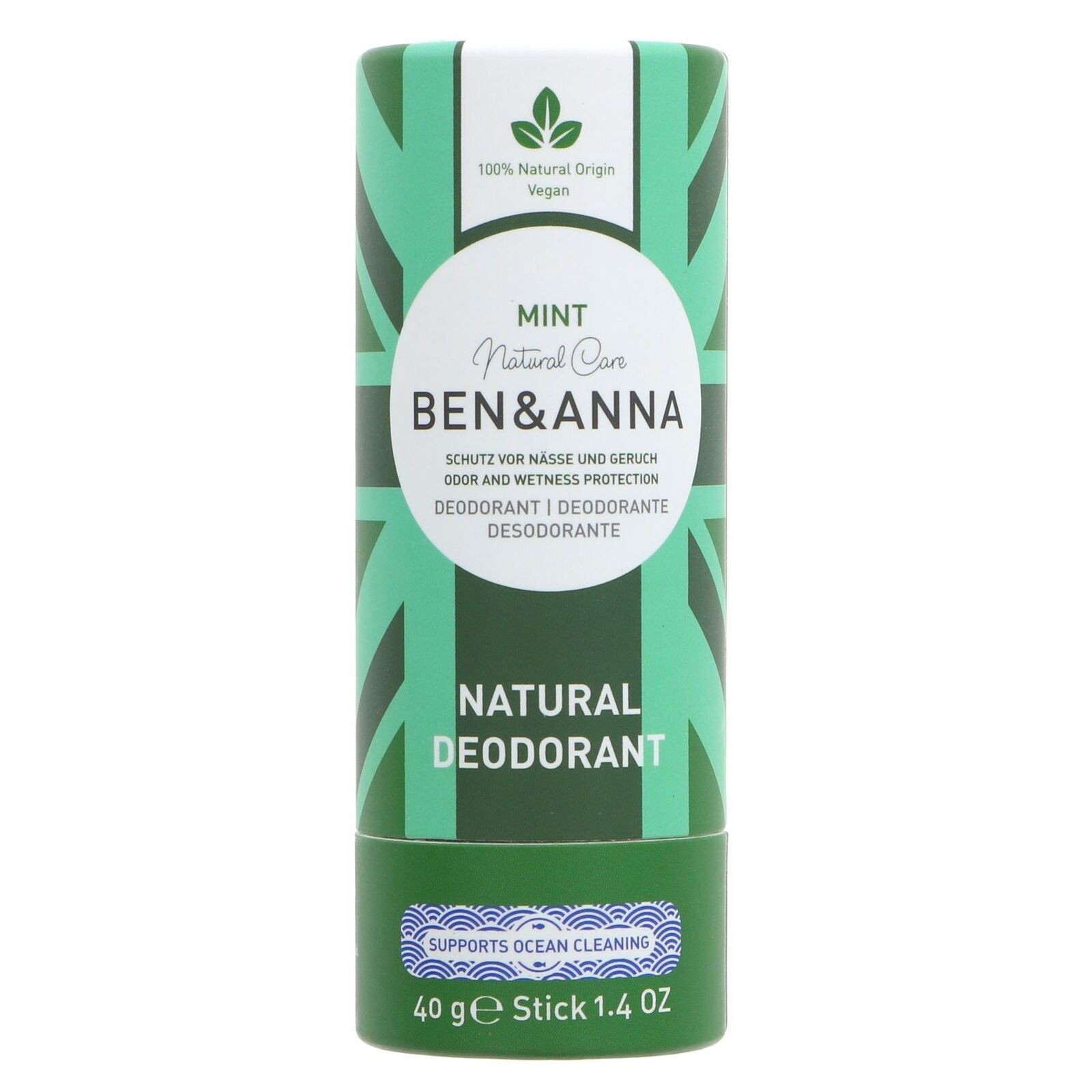 Ben & Anna Soda Natural Mint Deodorant 40g