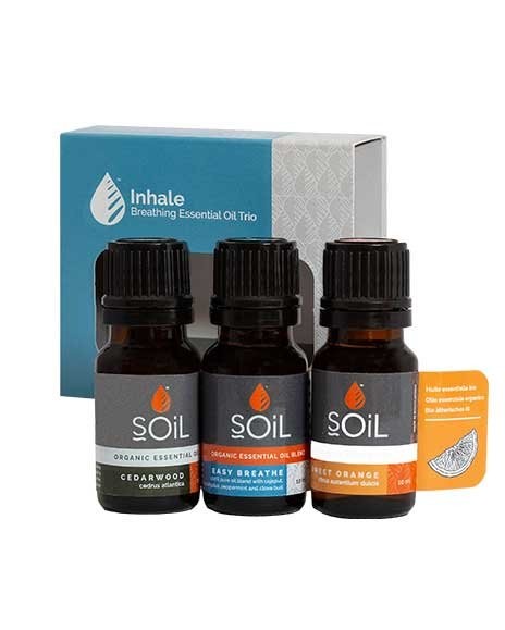 Soil Inhale Essential Oil Trio