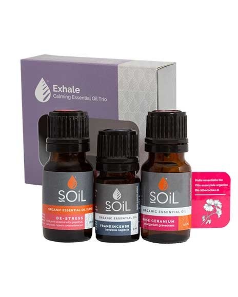 Soil Exhale Essential Oil Trio
