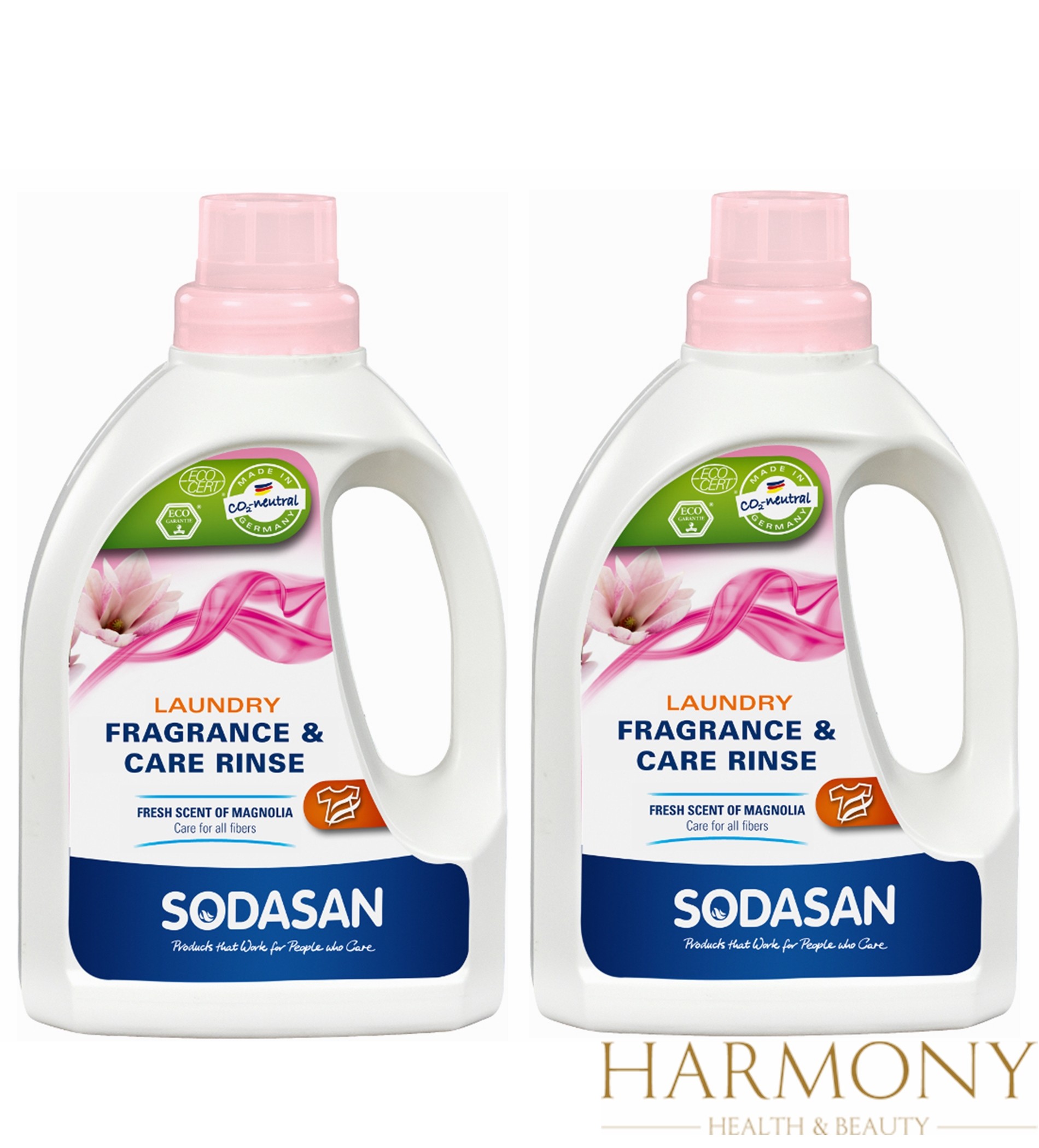 2 x Sodasan Laundry Fragrance & Rinse
