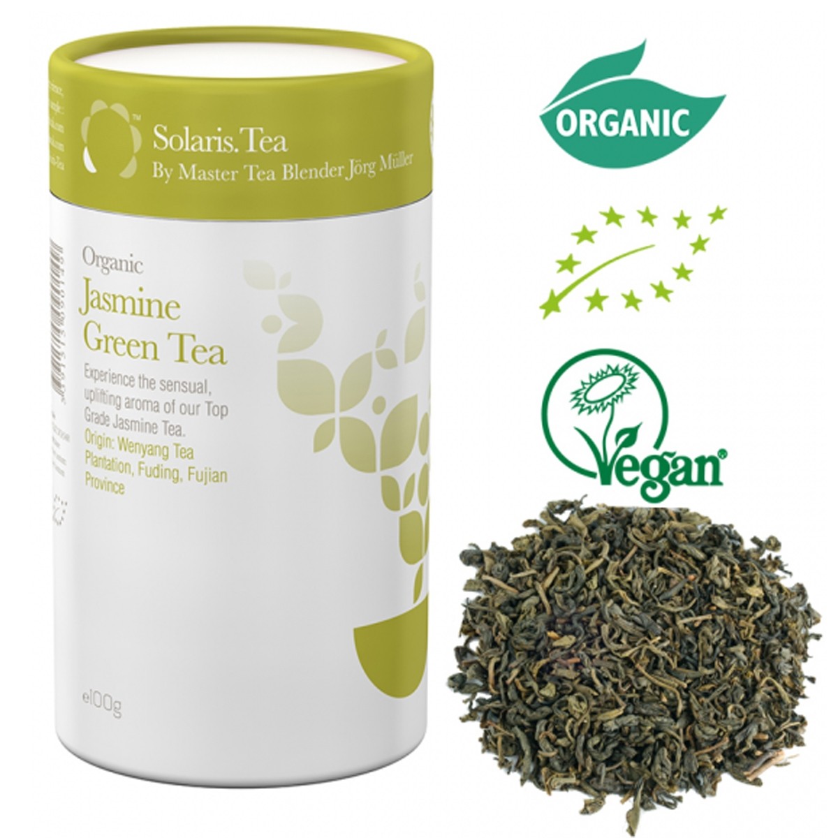 Solaris Organic Jasmine Green Tea Award Winner