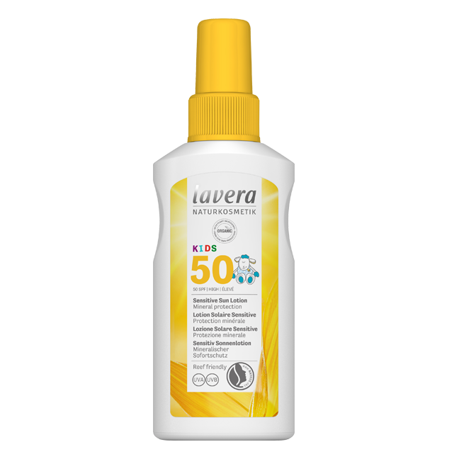 Lavera Sensitive Sun Protection Spray SPF50 for Kids 