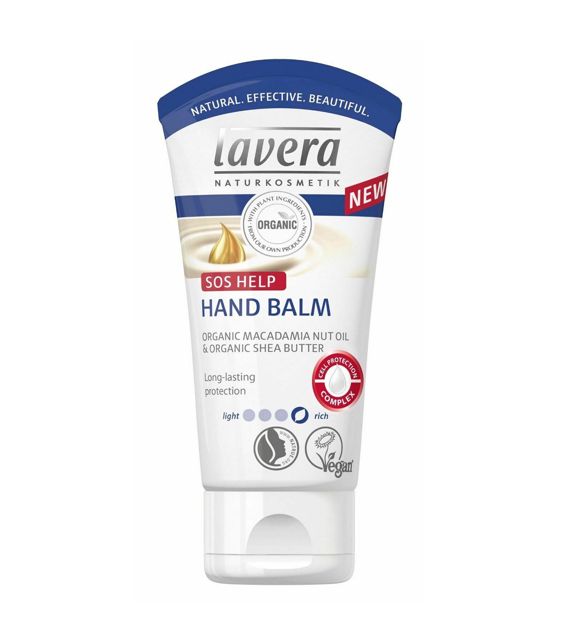 Lavera Organic SOS Help Hand Balm Macadamia Oil & Shea Butter