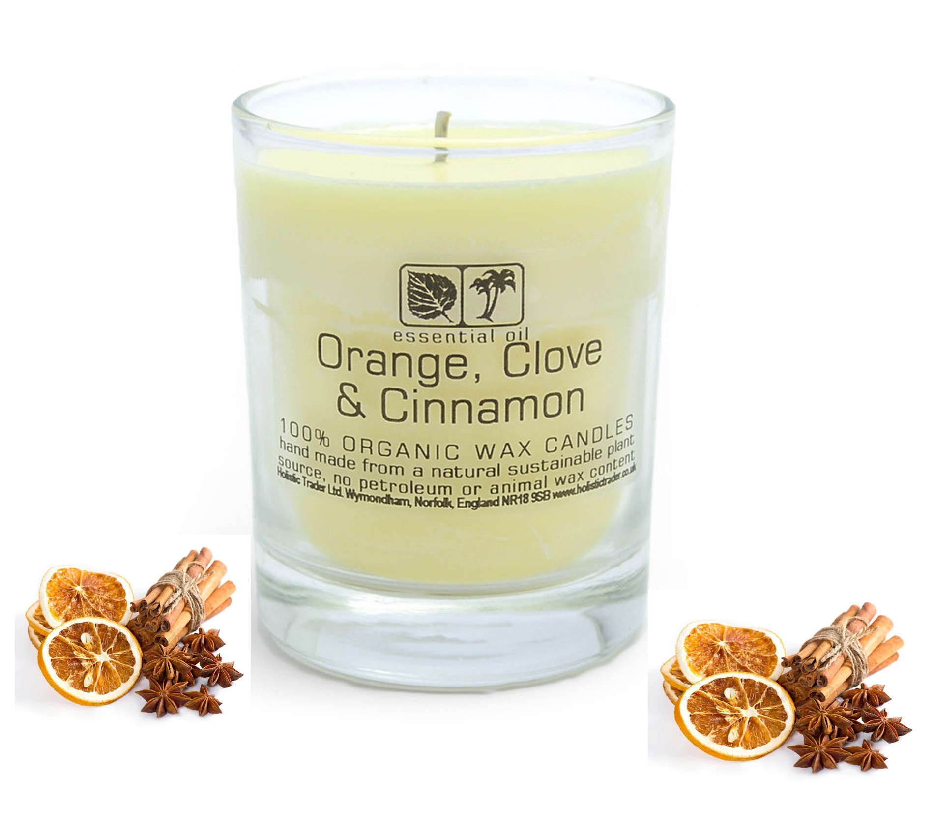 Christmas Spice Orange Clove & Cinnamon Candle