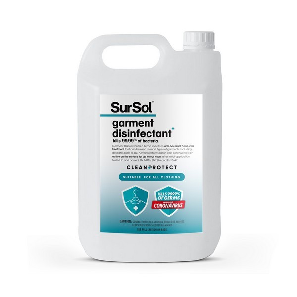 sursol garment disinfectant 5L